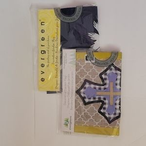 Decorative garden flag.